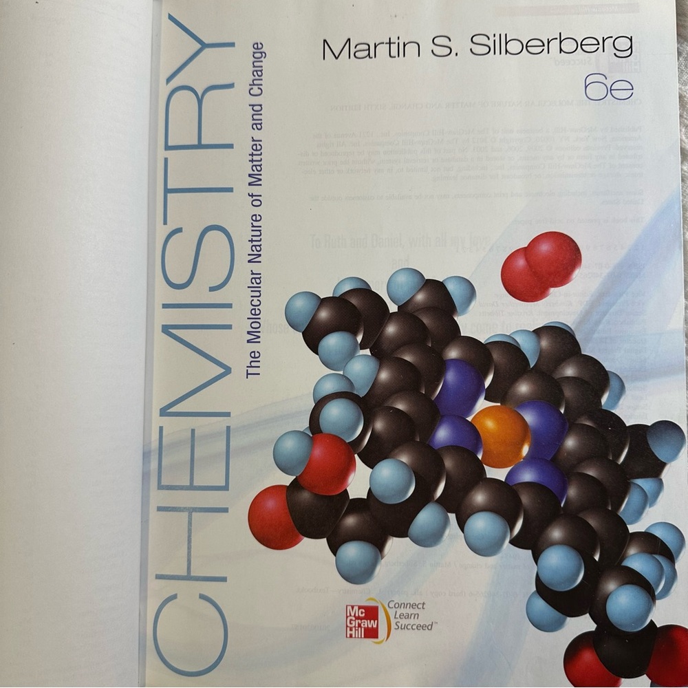 Chemistry: The Molecular Nature of Matter & Change by Silberberg 6th Ed Book ✱ - Picture 5 of 12